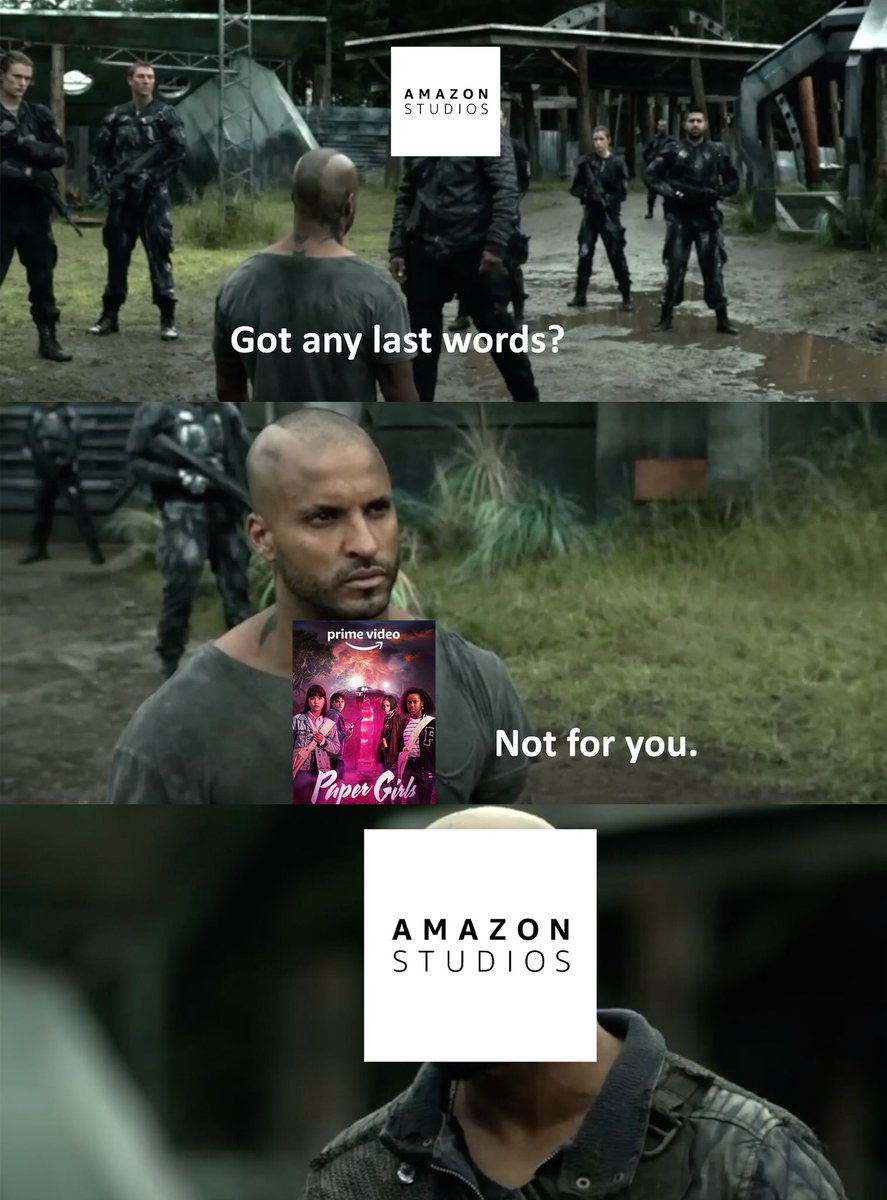 FightingforPG's tweet photo. @PrimeVideo @primemovies @AmazonMGMStudio #SavePaperGirls https://t.co/Sc2opqY1zw