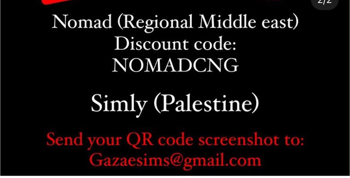 WE REALLY REALLY NEED ESIMS FOR PALESTINIANS IN GAZA STRIP! IF YOU CANNOT DONATE PLEASE SHARE AND SPREAD THE WORD! #ConnectingGaza