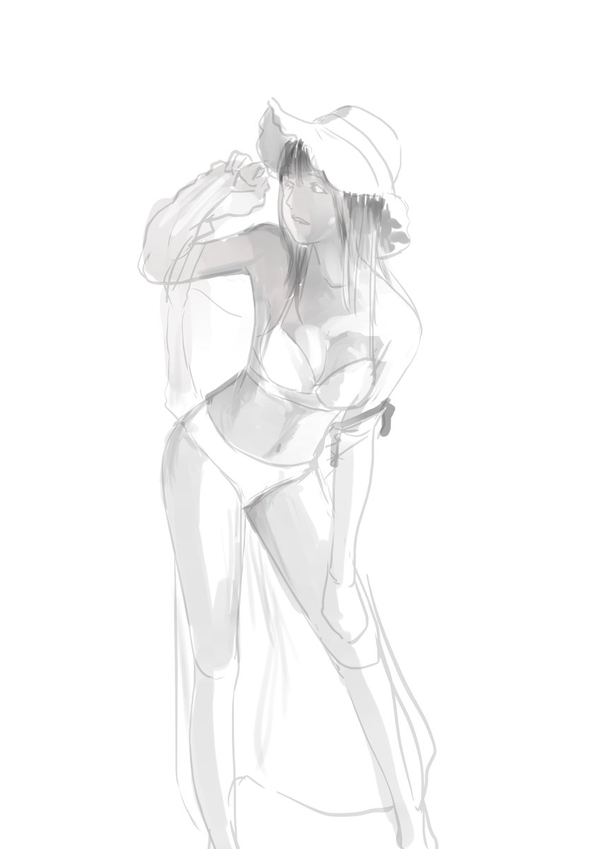 「模写 」|たまＸのイラスト