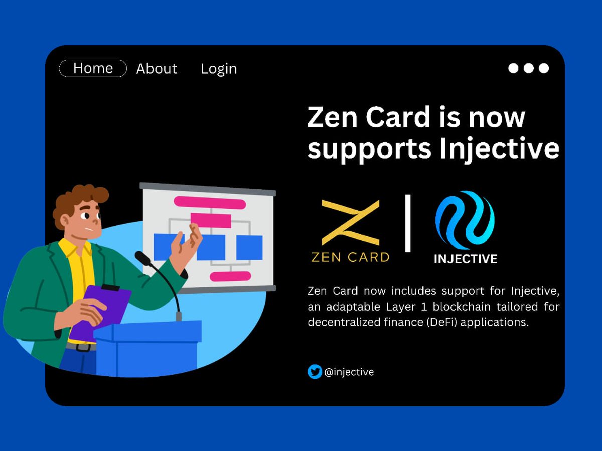 joyainsPRMR's tweet photo. Your crypto, your rules. 🛡️
@ZenCardio is now the ultimate guardian for your $INJ Create, restore, and manage your Injective wallet with ease using this cutting-edge NFC hardware wallet.
Security meets simplicity. 🔒✅
#Injective #ZenCard #cryptosecurity #wallet #DeFi https://t.co/7rc3kZ0loa