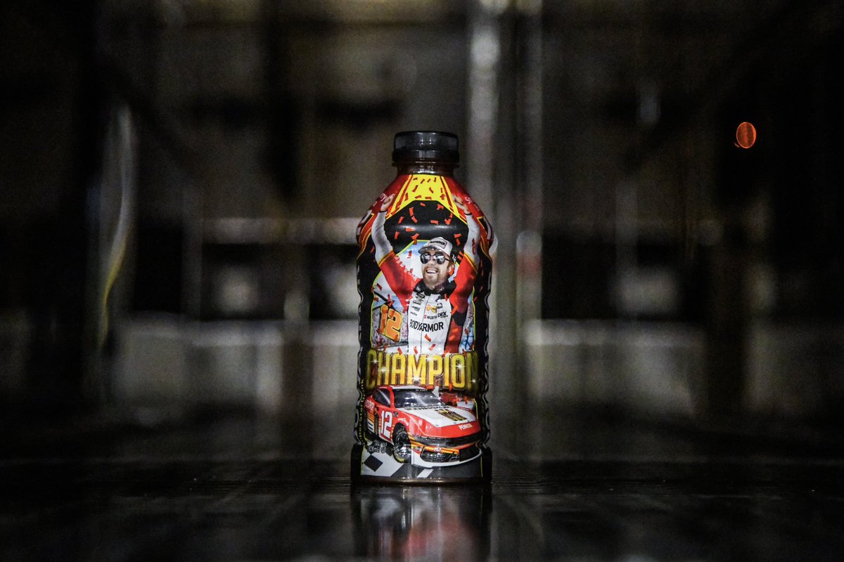 Celebrate big.

Comment your favorite <a href="/Blaney/">Ryan Blaney</a> 2024 moment for a chance to win a <a href="/DrinkBODYARMOR/">BODYARMOR</a> Champion edition bottle!