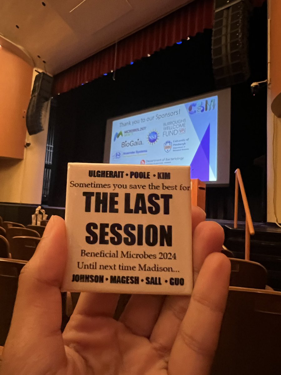 Shruthi Magesh (@mageshshruthi) on Twitter photo Had such an amazing time talking about Co-zorbs at <a href="/BenMicrobesMtg/">Beneficial Microbes Meeting</a>!
Thank you, <a href="/lizljohnson/">Liz Johnson</a>, for the pins and for making the last session so much fun. Can't wait for more exciting discussions ahead! #BeneficialMicrobes #Microbiology Had such an amazing time talking about Co-zorbs at <a href="/BenMicrobesMtg/">Beneficial Microbes Meeting</a>!
Thank you, <a href="/lizljohnson/">Liz Johnson</a>, for the pins and for making the last session so much fun. Can't wait for more exciting discussions ahead! #BeneficialMicrobes #Microbiology