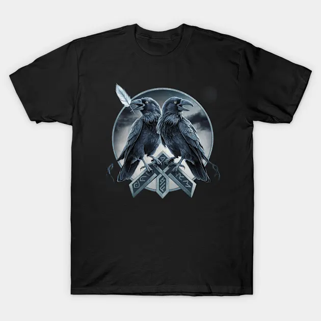 SitusTshirt's tweet photo. The new design is now available for sale. These are Odin's ravens. All products are available on the website:
https://t.co/2vXwA7CYhQ
#tshirtdesign #norsemythology #vikininspired #FashionForward #uniqueapparel #graphictee #coolthreads #musthave #teepublic #redbubble https://t.co/puBSOq3QJa