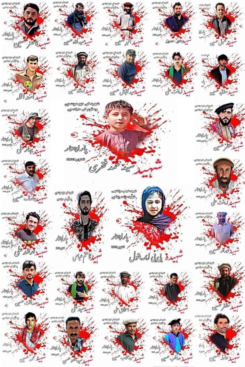 Nasiran313's tweet photo. لہو جو ہے شہید کا
وہ قوم کی حیات ہے۔
اے شہداء تم کو ہمارا سلام
#SecureTheParachinar https://t.co/TIXwvQgZHO