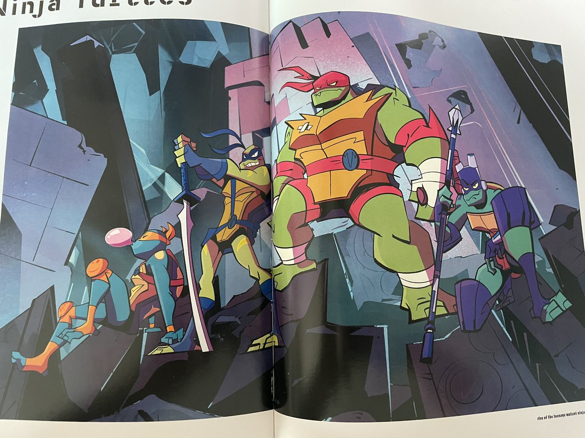 ricedolldraws's tweet image. #ROTTMNT fam, here’s the Rise chapter of the 40th Anniversary of TMNT Visual History. I’ll add a link to the book on Amazon in case you guys wish to support this as well!
It’s a loooong thread, sry. 🥲