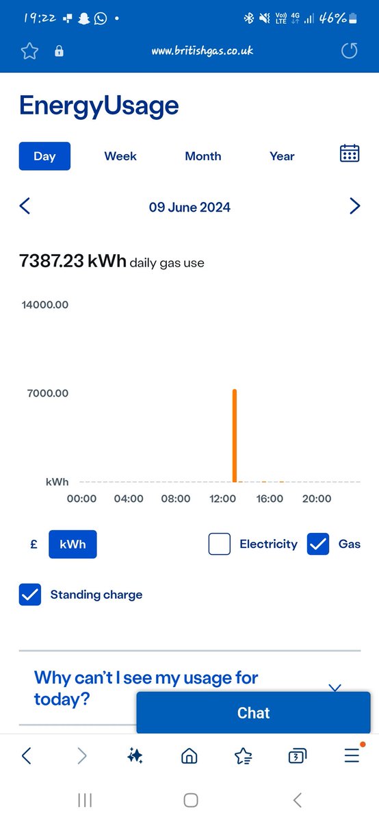 JillSinclair1's tweet photo. @BritishGas can someone help me understand this please? I got a smart meter fitted 5 days prior to this. https://t.co/iW5KOrsh5A