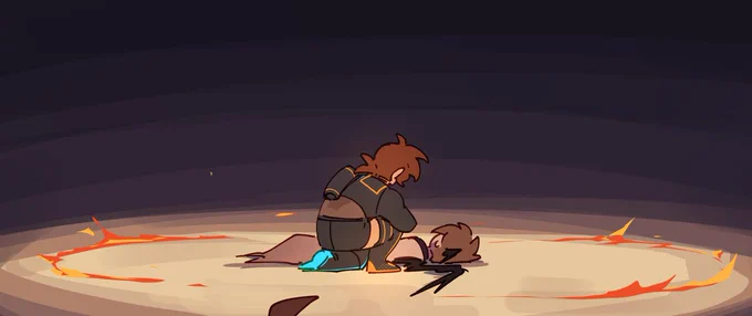 // DDVAU SPOILERS doody you are sick and twisted for this i need you gone (i was the one that told them to add this panel) 