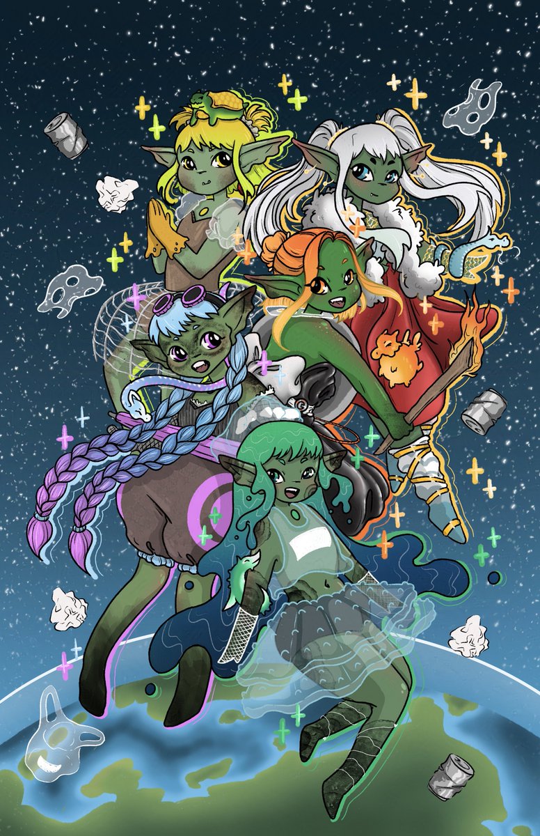 BriDanann's tweet image. I'm Bri de Danann, the artist half of BrightBard Games🌸✨

I'm an illustrator and content creator working in TTRPGs! If you want art that's full of vibrant colors and cozy vibes, I am always looking for new projects! 🌸✨

💌bri.dedanann@gmail.com 
🕸️bridedanann.com