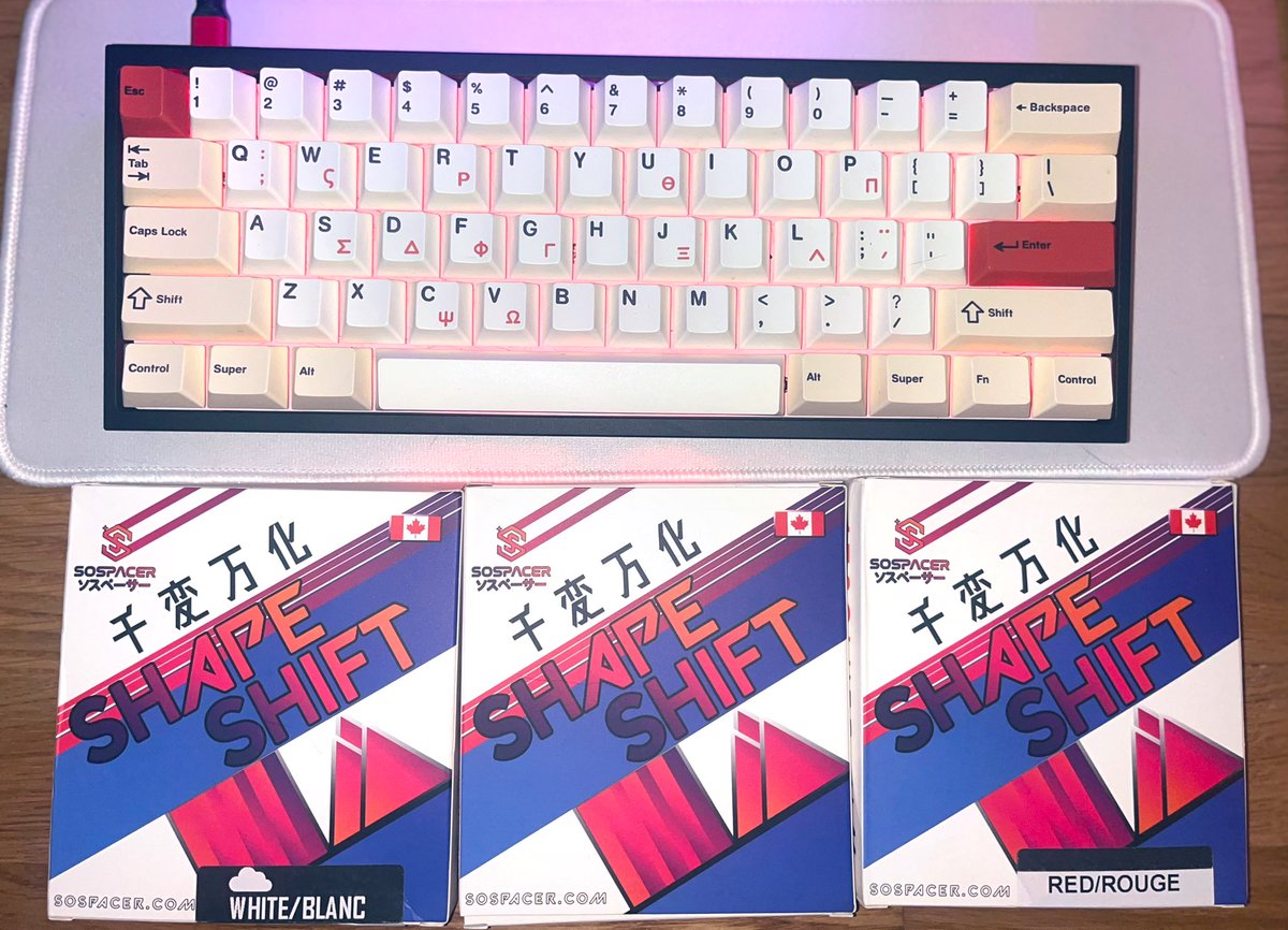 Been waiting for these to come in ❤️💙

Huge shoutout to the amazing people at <a href="/sospacer/">SoSpacer</a> for the free Shape Shifts as well!