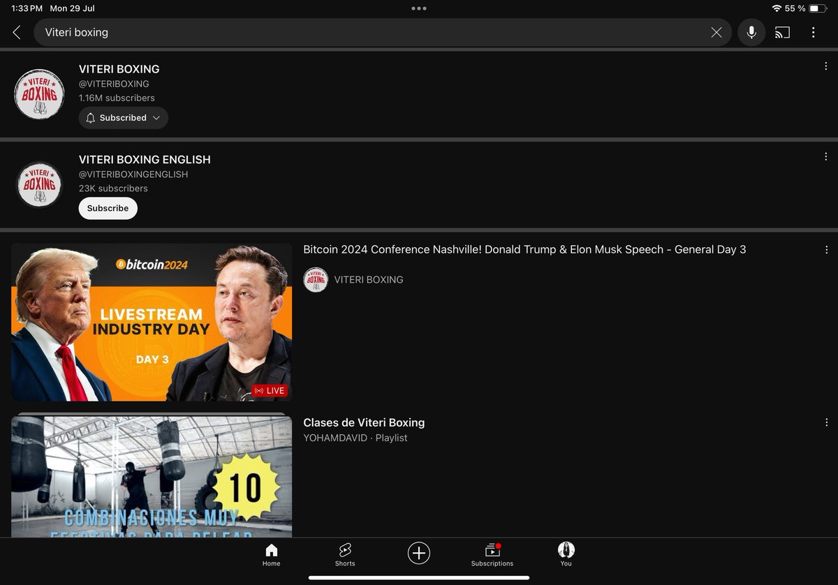 AnahiViteri's tweet photo. Hey @elonmusk, my brother’s YouTube channel just got hacked claiming now to be  @Tesla channel. He has worked for over 5 years building up the channel. The channel is Viteri Boxing. https://t.co/G6ZoJCFgbj