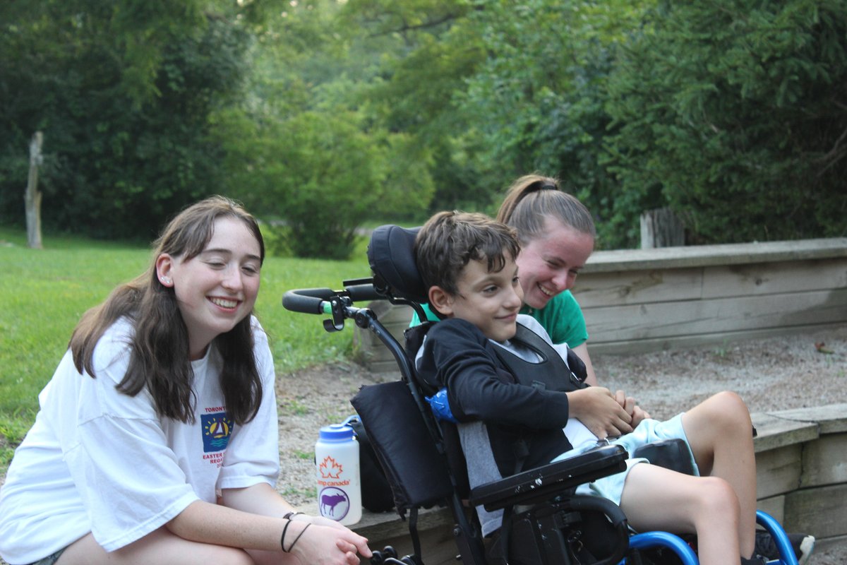 EasterSealsON's tweet photo. Meet Gabriel! 

12-year-old Gabriel was born at just 26 weeks with cerebral palsy. A true social butterfly, he is discovering new ways to connect with others through Easter Seals Camp and the help of his new communication device. ⛺❤️

Read his story: https://t.co/zLtuw8GIkf. https://t.co/rVKctf7vnN