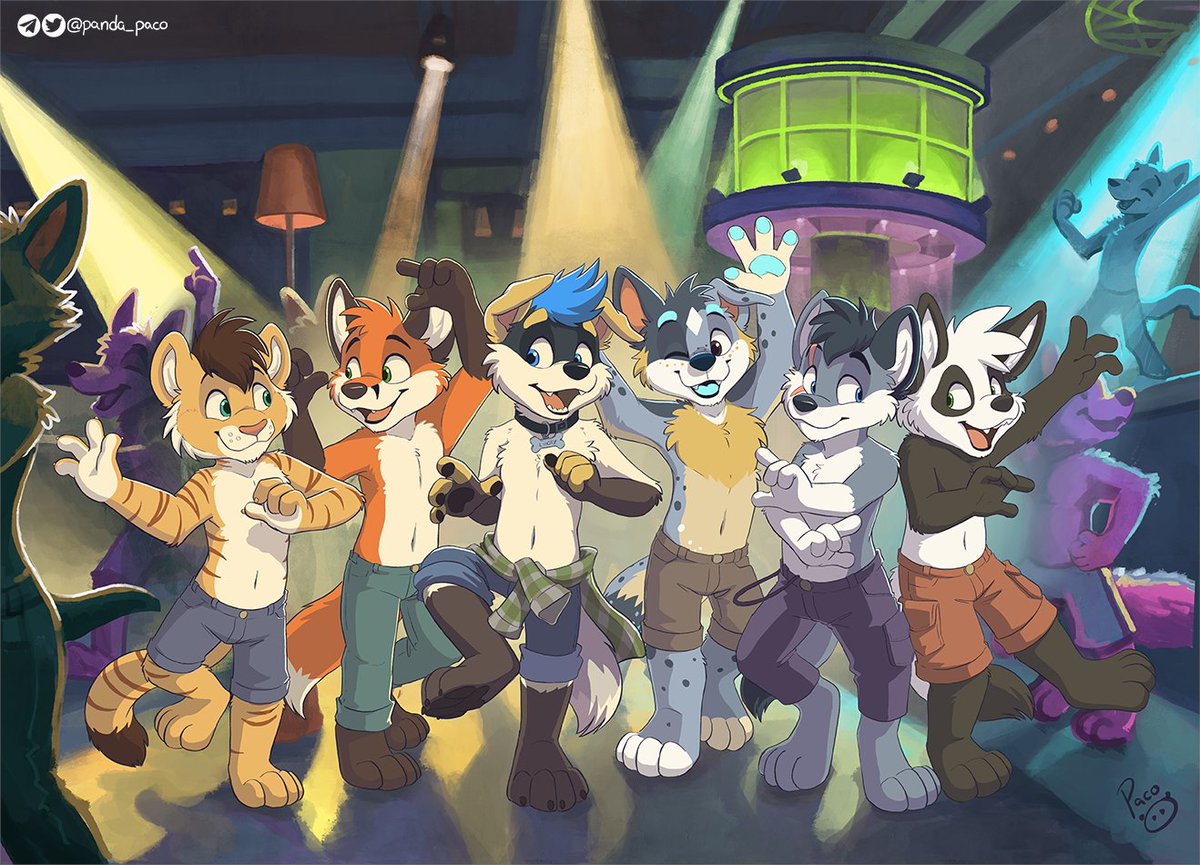 PacoPanda (@panda_paco) on Twitter photo Memories from a very bouncy evening in Reno, Nevada, at the beginning of November 2023
<a href="/TimothyTigon/">~TigonKitty~</a> , <a href="/DotFoxMike/">@dotfoxmike.bsky.social</a> , <a href="/luckyfluffsky/">Lucky Fluffsky</a> , <a href="/MokieMutt/">湊 Mokie Mutt 🔜 AC 2025</a> , <a href="/JaykeDaWolf/">Jayke da Singin' Wolf</a> and <a href="/YoruPup/">Yoru</a>
Partyin', partyin', yeah. Fun, fun, fun, fun. Memories from a very bouncy evening in Reno, Nevada, at the beginning of November 2023
<a href="/TimothyTigon/">~TigonKitty~</a> , <a href="/DotFoxMike/">@dotfoxmike.bsky.social</a> , <a href="/luckyfluffsky/">Lucky Fluffsky</a> , <a href="/MokieMutt/">湊 Mokie Mutt 🔜 AC 2025</a> , <a href="/JaykeDaWolf/">Jayke da Singin' Wolf</a> and <a href="/YoruPup/">Yoru</a>
Partyin', partyin', yeah. Fun, fun, fun, fun.