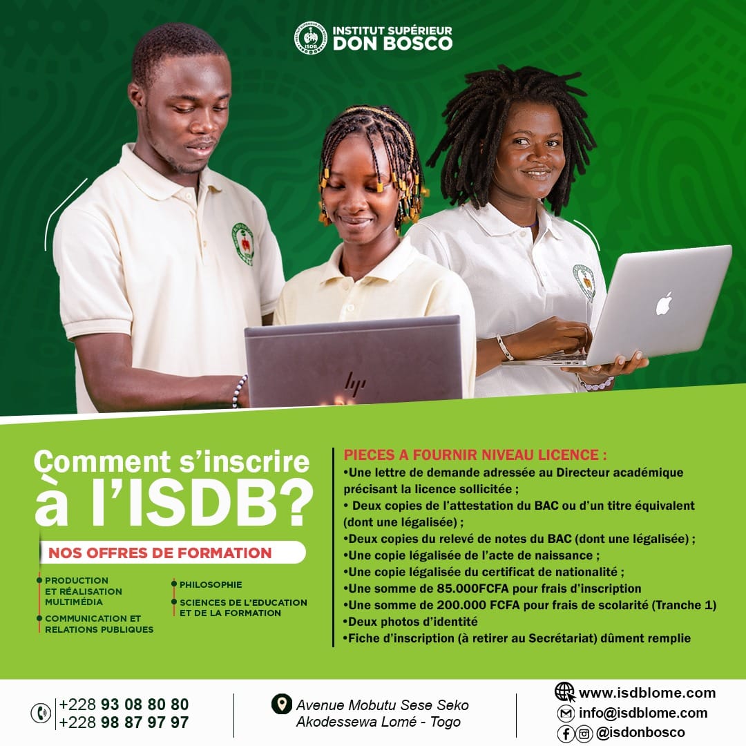 Institut Supérieur Don Bosco tweet media