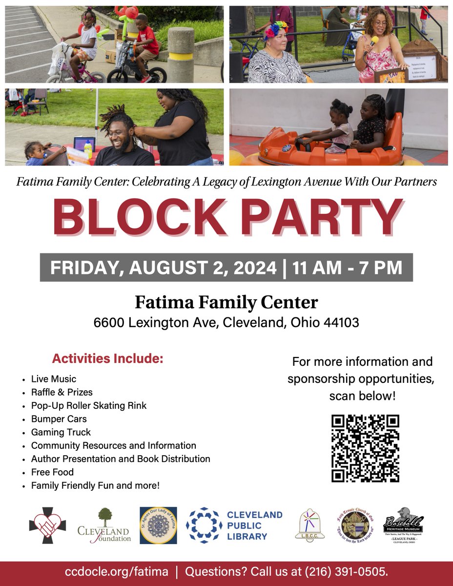 JOIN US FOR THE NEIGHBORHOOD BLOCK PARTY ON FRIDAY AUGUST 2, 2024!