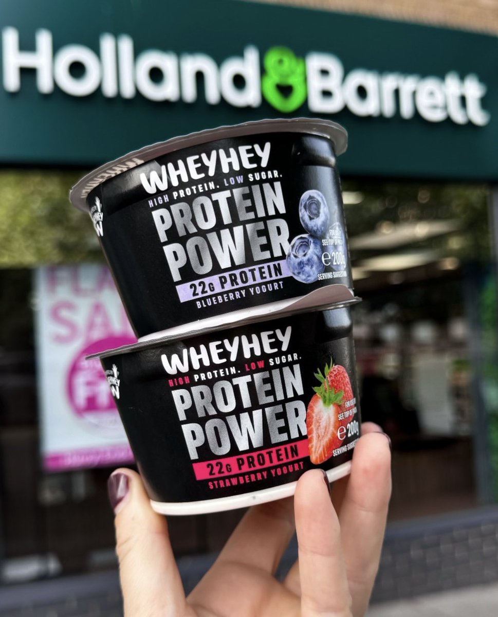 #wheyhey there <a href="/holland_barrett/">Holland & Barrett</a> ❤️