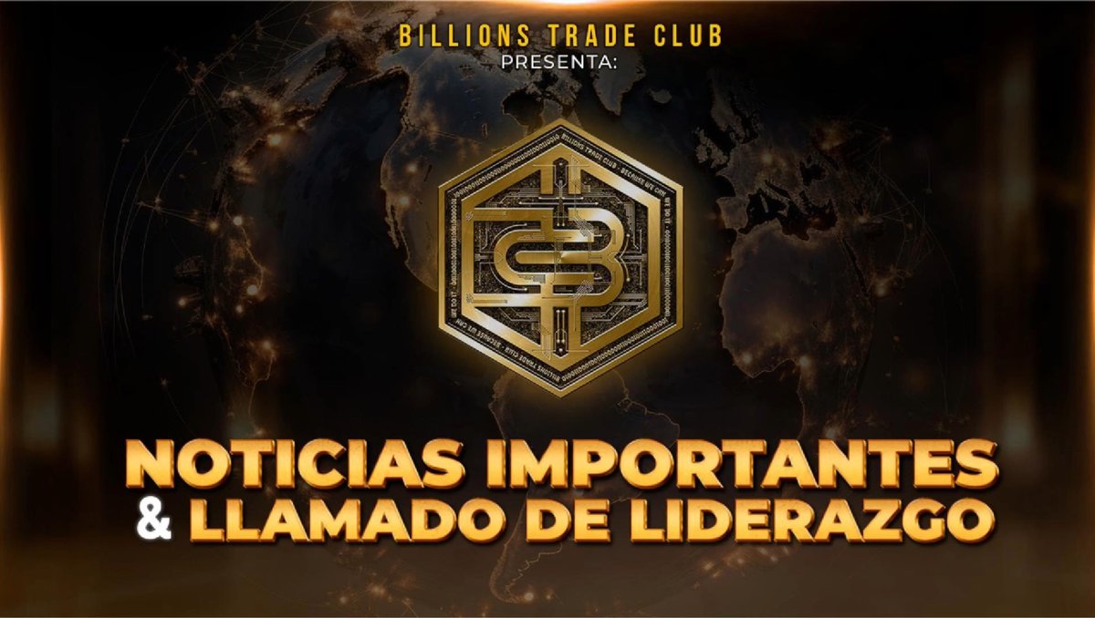 Billionstdc's tweet photo. Billions Trade Club inicia "Plan Reintegración de Profit Plans" | Comunicado Oficial

Mira el video oficial: https://t.co/jmERmGoALO https://t.co/q6W2xsKtZB