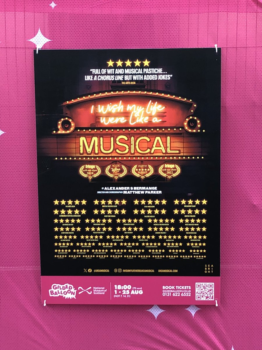 I Wish My Life Were Like A Musical tweet media