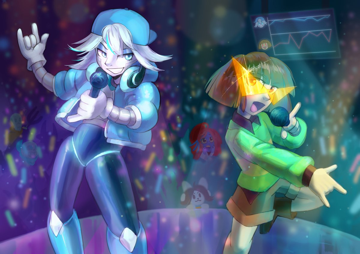 Mashuroneko's tweet image. Art for UnZine ^^

#undertale #underswap #chara #napstaton