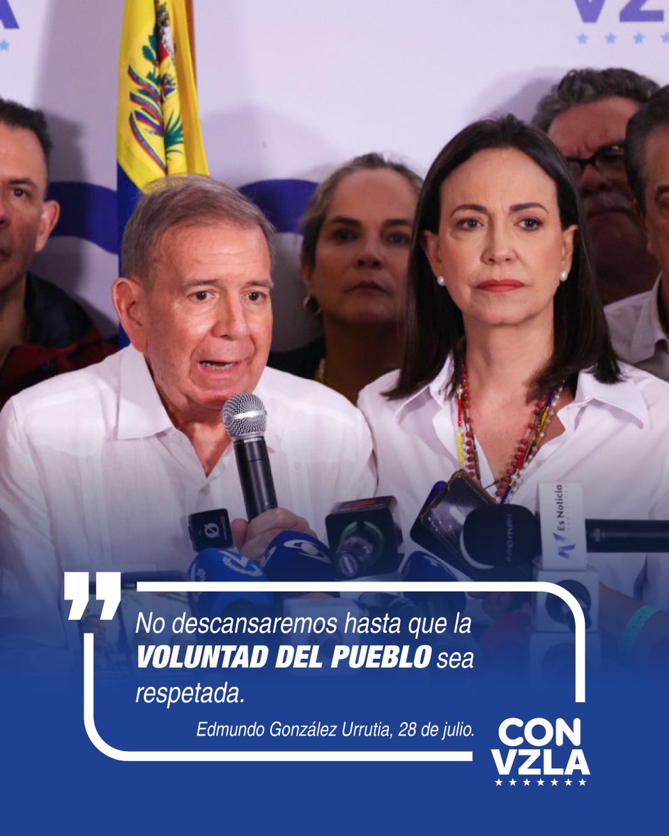 ConVzlaComando's tweet photo. ¡Los venezolanos saben que ganamos! 

Y haremos respetar la voluntad de los ciudadanos hasta el final. 

#YoDefiendoMiVoto https://t.co/lVVYcAYP9r