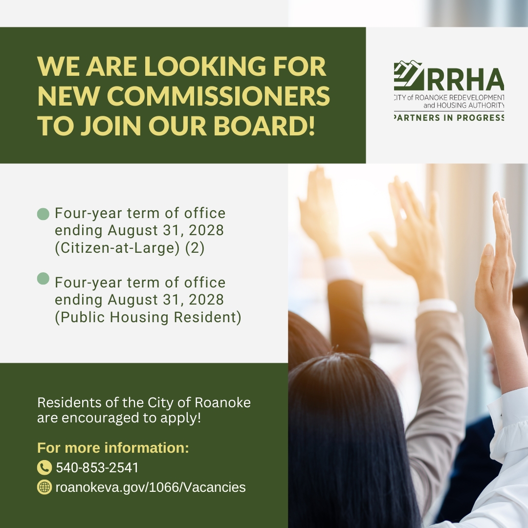 Agency Plan City of Roanoke Redevelopment & Housing Authority