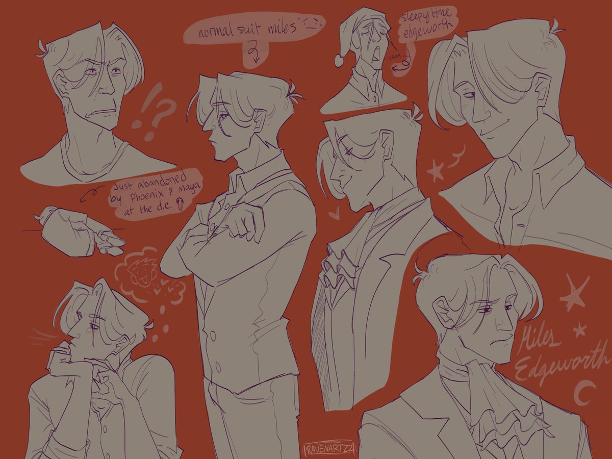 ravenartzz's tweet photo. Pretty boy edgeworth🫢
#AceAttorney https://t.co/Za6P6ywHrM