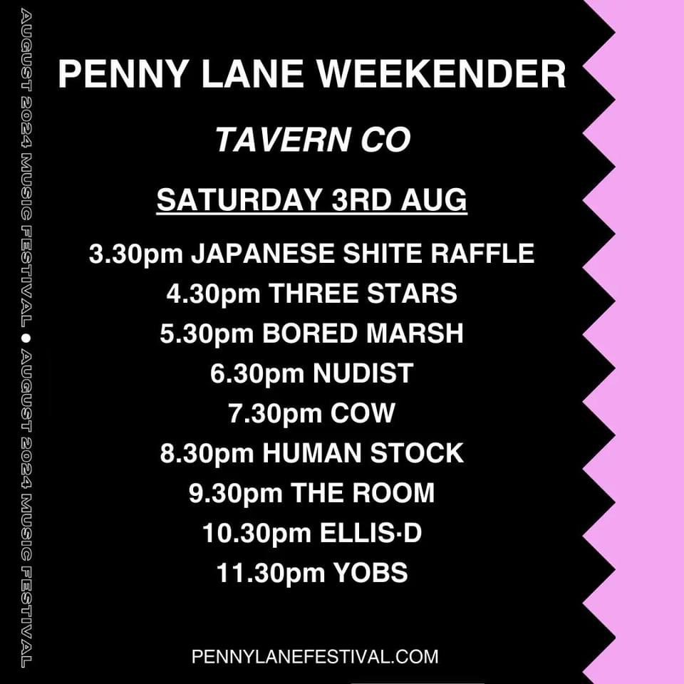 Day splits are here pennylanefestival.com