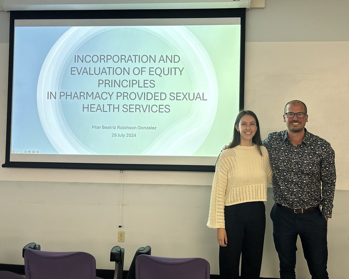 Kyle Wilby (@kj_wilby) on Twitter photo She wins the award for the student I’ve taught the longest! She was a superstar in the BPharm program at <a href="/OtagoPharmacy/">School of Pharmacy</a> and am happy she joined me in Canada for an MSc with <a href="/DalHealth/">Dal Health</a> ! A successful thesis defense today by @PilarRobgonz 🎉🇳🇿🇨🇦 She wins the award for the student I’ve taught the longest! She was a superstar in the BPharm program at <a href="/OtagoPharmacy/">School of Pharmacy</a> and am happy she joined me in Canada for an MSc with <a href="/DalHealth/">Dal Health</a> ! A successful thesis defense today by @PilarRobgonz 🎉🇳🇿🇨🇦