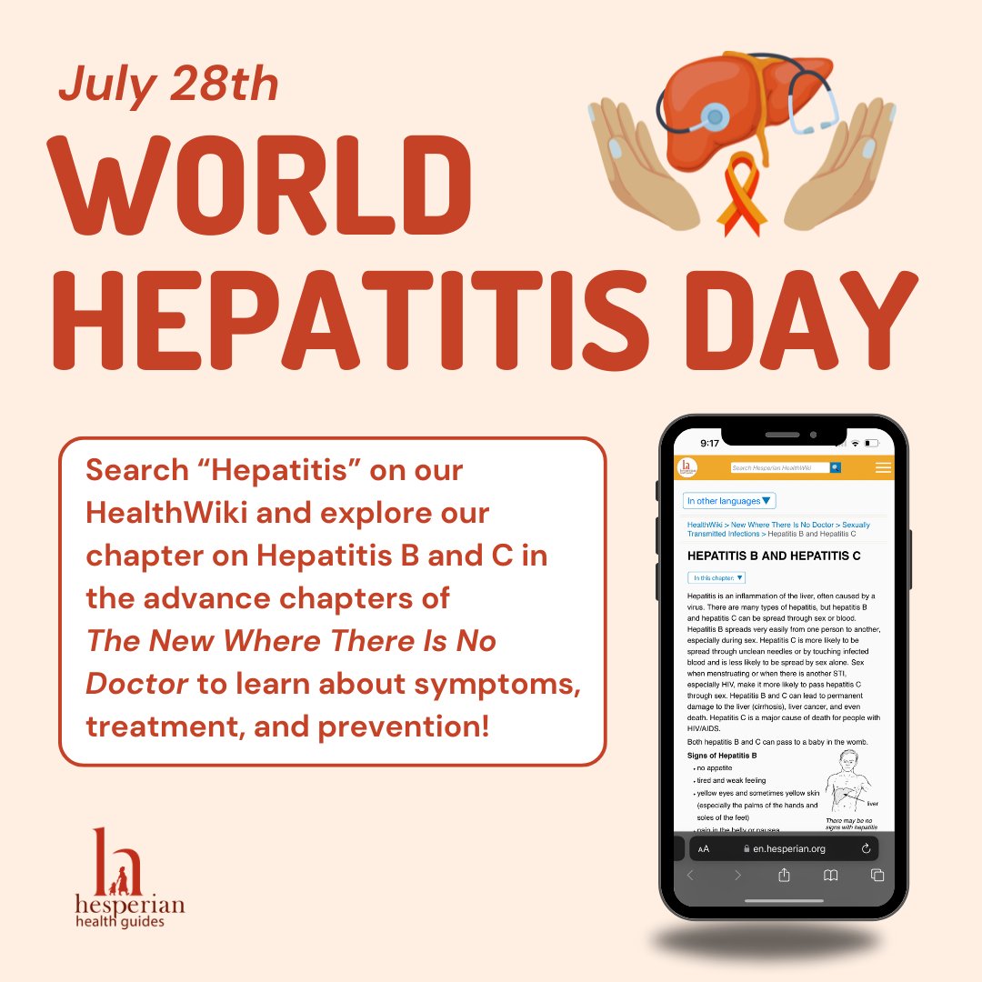 July 28th is World Hepatitis Day! The day is meant to celebrate the progress made to address the current challenges and to increase awareness on prevention, diagnosis, and treatment. Join us in raising awareness of the importance of knowing your hepatitis status and treatment.