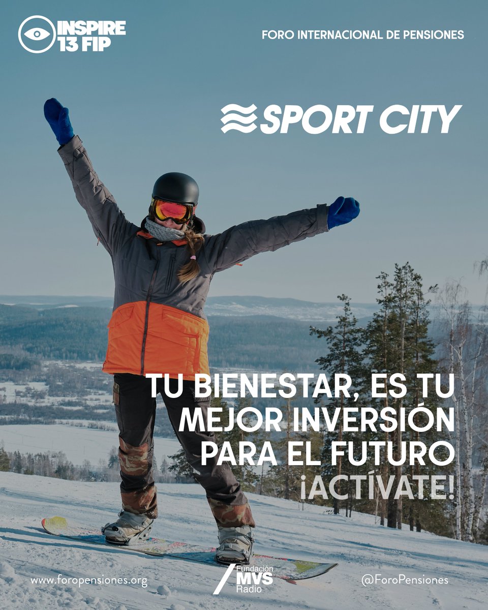 ForoPensiones's tweet photo. Tu bienestar personal es la mejor inversión para un futuro brillante. ¡Empieza ahora!
@sportcity_mx Orgulloso patrocinador del 13º Foro Internacional de Pensiones INSPIRE: LEADING INTO THE FUTURE
25 Noviembre 2024

#13FIP #ForoInternacionaldePensiones #inspire #Vitalis #sportcity https://t.co/a6B7SNm1rE