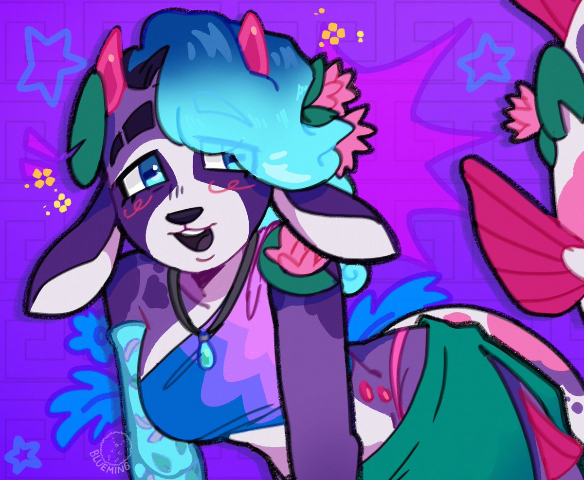 Blueming tweet media