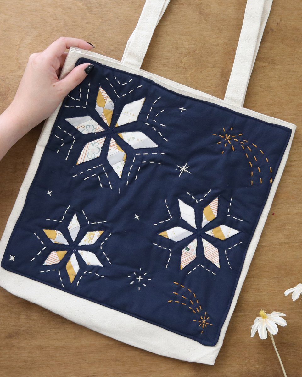 ArtGalleryFab's tweet image. 🪡🌟 Create this stunning star block with us! Perfect for those looking to learn about paper piecing, reverse appliqué, and hand sewing. l8r.it/mGJR

#ArtGalleryFabrics #HandmadeBag #PatchworkBag #DIYTote #MakersGonnaMake #Sewing #HandmadeIsBest #HandSewing
