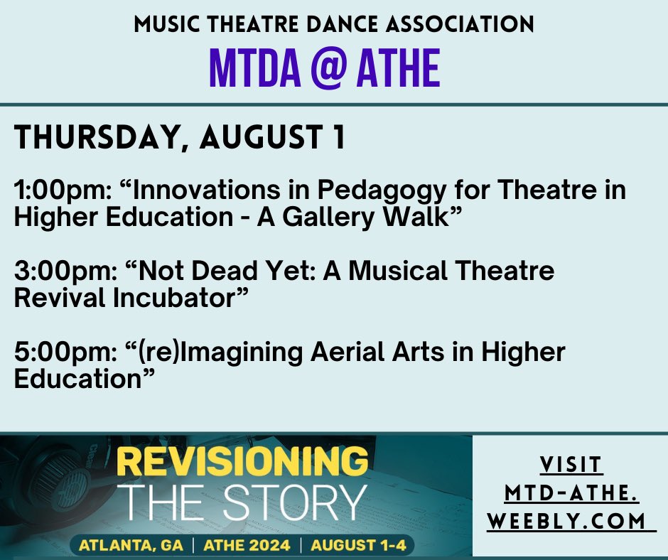 Music Theatre Dance Association tweet media