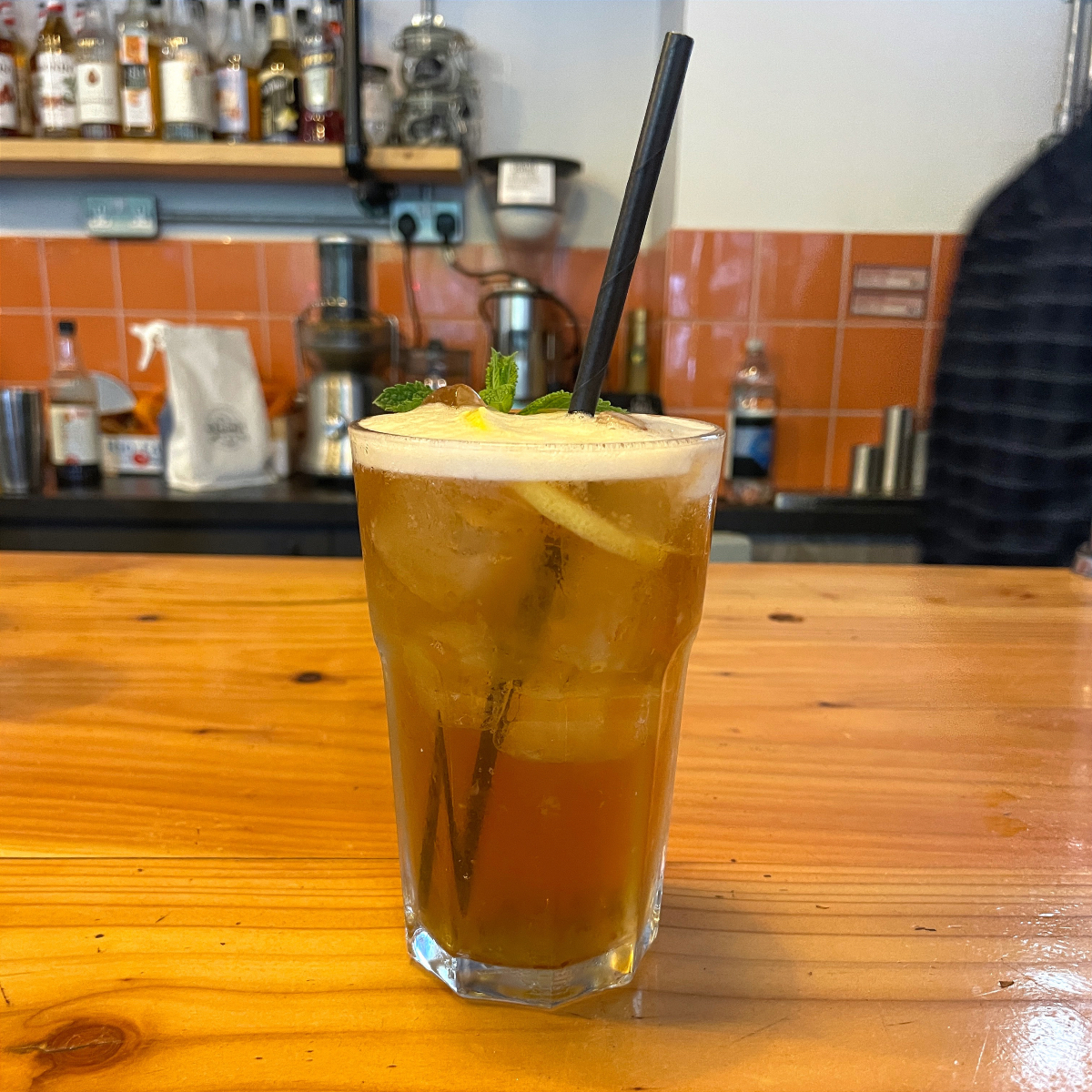 For the most refreshing peach iced tea - or our peppermint &amp; peach iced tea special - come on down to The Bike Lock this week for yours!🍑🌿🧊

#peachicedtea #refreshing #sunnydays #thebikelock #socialenterprise #itsallaboutpeople #cycling #citycentre