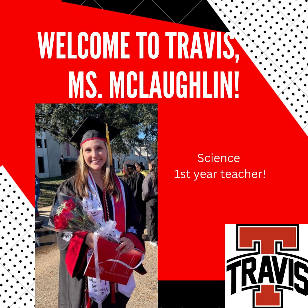THS_Tigers's tweet image. She is a Travis grad turned THS student teacher, now a full-time teacher! We are thrilled to introduce Ms. McLaughlin as our newest Science teacher!! #DevelopingLeaders #TheTravisWay