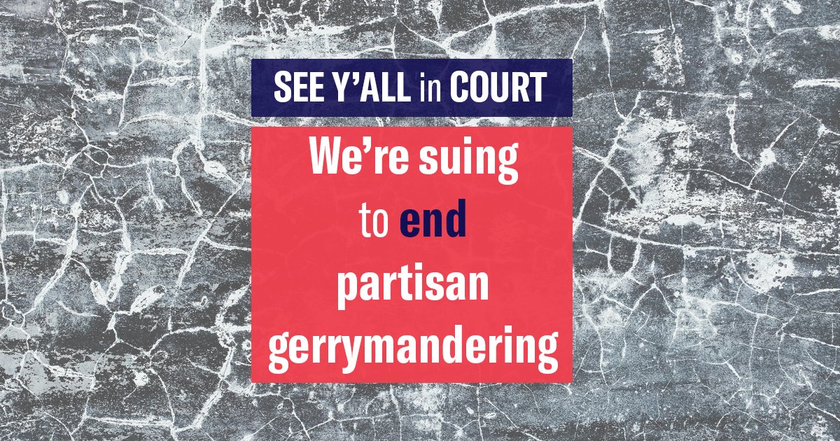 NEW: We're suing to end partisan gerrymandering in South Carolina.

See y'all in court. aclusc.org/en/press-relea…