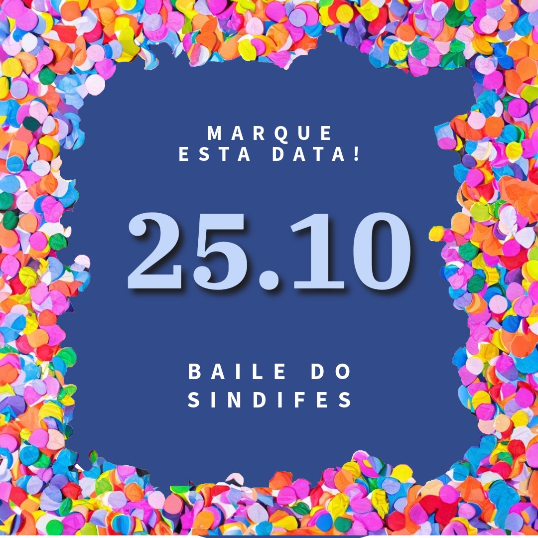 📅 Marque no seu calendário e se prepare, porque o Baile de 32 Anos do SINDIFES está com data marcada! 
Informações sobre a distribuição dos convites e outros detalhes serão divulgados em breve. Enquanto isso, aproveitem para ajustar suas agendas e escalas de trabalho. 🗓️✨