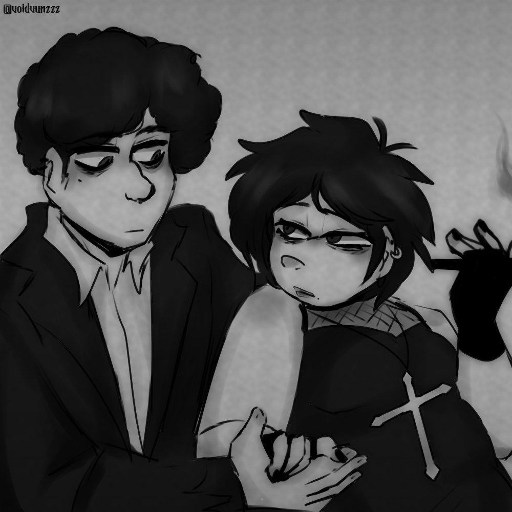 Vo1d_ZzZ's tweet photo. I was sad yesterday so I drew this
I think it looks good idk
#sptwt #gothkids #sphenrietta #spmichael https://t.co/QdP5xRlKVI