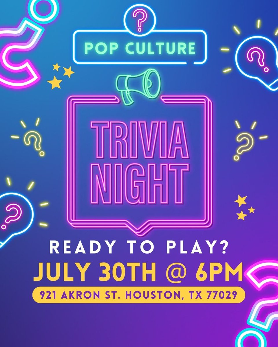 Join us tomorrow for Trivia Night @ 6PM! nextdoor.com/city/post/3495… via <a href="/Nextdoor/">Nextdoor</a>