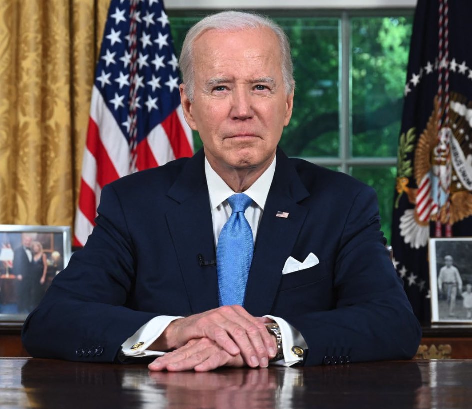 OccupyDemocrats's tweet image. BREAKING: President Biden calls for "three bold reforms" to fix our corrupt MAGA-infected Supreme Court amidst a worsening legitimacy crisis — enraging Republicans in the process.
And it gets even better...
First off, Biden is calling for a constitutional amendment called the…