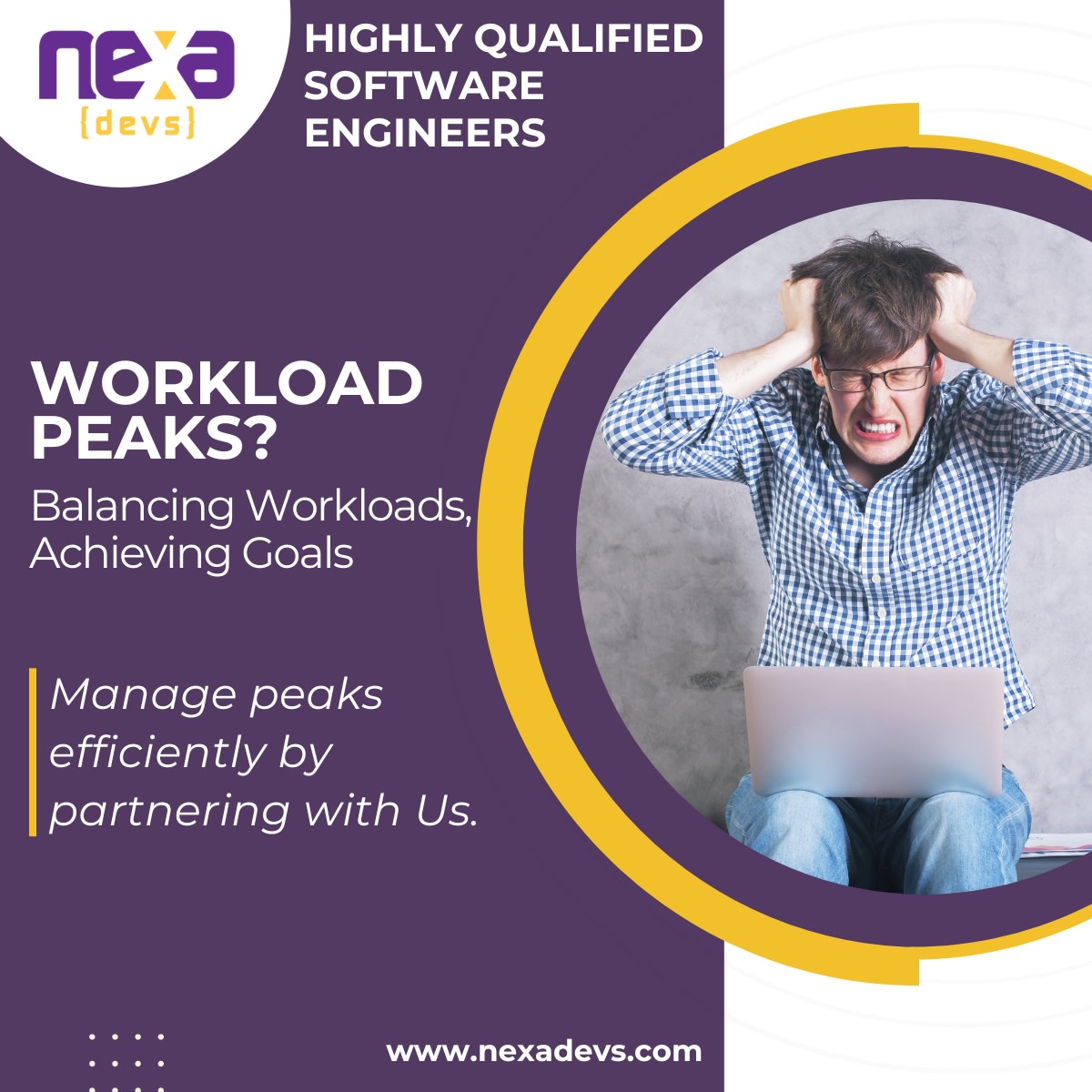NexaDevs's tweet image. Handle workload peaks without overburdening your in-house team. Outsource to Nexa Devs for scalable solutions that adapt to your project&apos;s intensity. 📊👊 
_______
☎️ Schedule A Call Today: bit.ly/nexadevs-sched…

#WorkloadManagement #ScalableTeams #ProjectManagement #NexaDevs