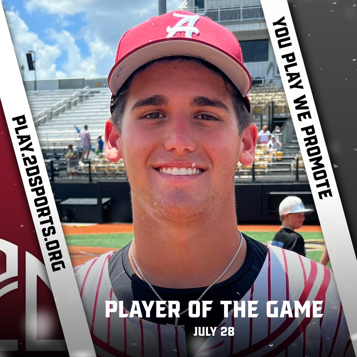 ⭐️Player of the Game⭐️

Alabama Rawdogs 2024
#17 Jaxen Schuler(<a href="/JaxenSchuler/">Jaxen Schuler</a>): 5.0 IP 2 H 0 R 5 K’s

Baldwin County High |2024| AL
#uncommitted #2DHitting #2D2024