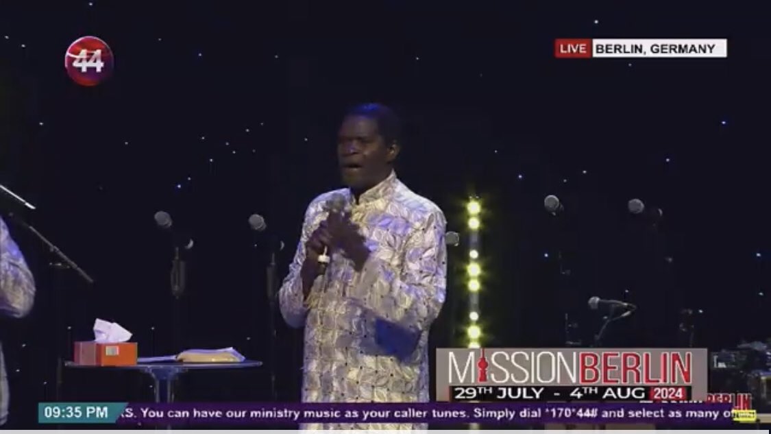 MissionsDirecta's tweet photo. .@RobertKayanja : When you Find Jesus
…… You will discover your Miracle.

#MissionBerlin2024 | 
.@RobertKayanja .@Jessicakayanja .@Channel44LIVE https://t.co/9pvlJ9nSHC
