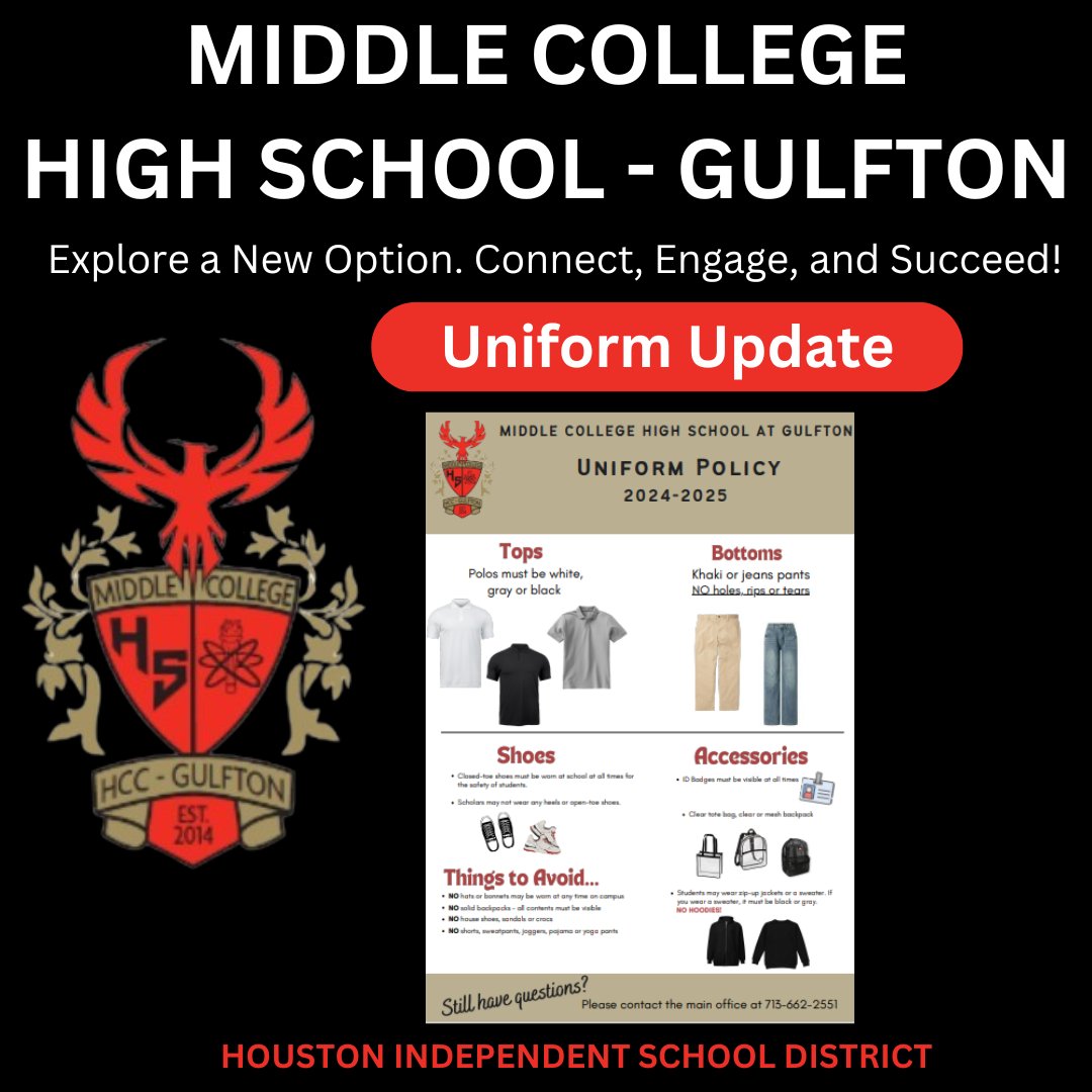 School starts on August 12, 2024, so let’s make sure you’re ready! 📅 We have a new uniform policy this year.  If you have any questions about the new policy or need help finding the right items, feel free to ask. Let’s get you set for a successful school year! 🎒✨