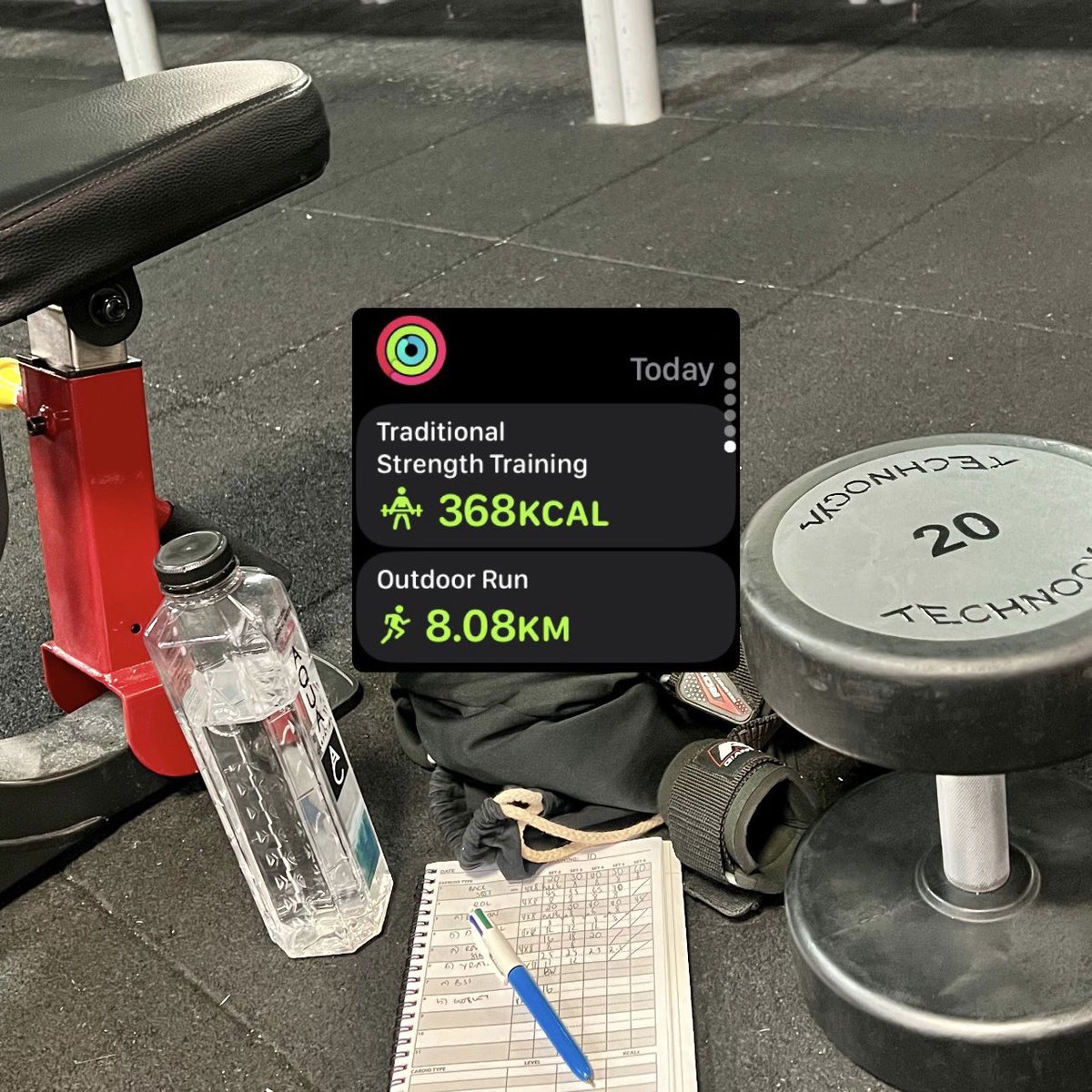 Sweaty one today 🥵