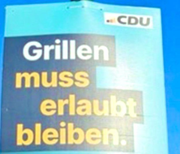 peterunfried's tweet photo. Das Elend des deutschen Parteienkonservatismus in einem Wahl-Plakat (Thüringen). Das Schlimme ist, dass dieser verantwortungslose Dünnpfiff die liberale Demokratie gefährdet. https://t.co/5aUYfQhyba