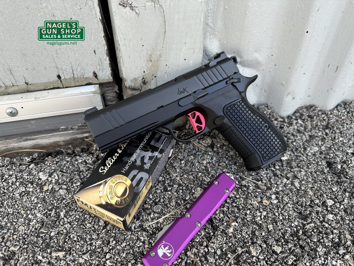 NagelsGunShop's tweet photo. The @czusafirearms Dan Wesson DWX Compact OR makes it return to Nagel's on #microtechmonday.
Highly anticipated with the new Optics Ready Slide and Rail Frame - $1979.99.
Nagel's is San Antonio's only @czusafirearms Crown Dealer #SanAntonioTradition https://t.co/gjHQsEfia8