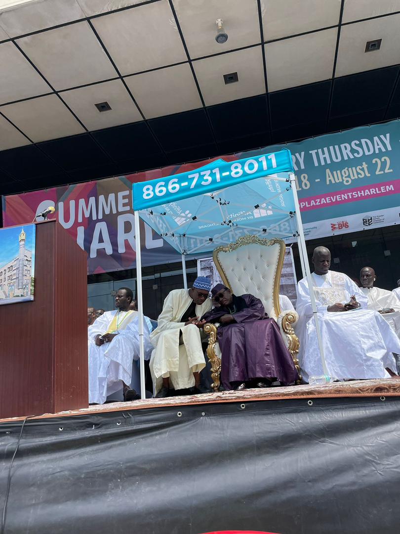 KiliFeuu's tweet photo. 📌Le Chef de Cabinet du PM, Djibril GUEYE NDIAYE et l’honorable député, Cheikh Thioro Mbacké ont représenté les autorités sénégalaises à la journée #BambaDay au USA. #MID https://t.co/rrNU8R5tuI