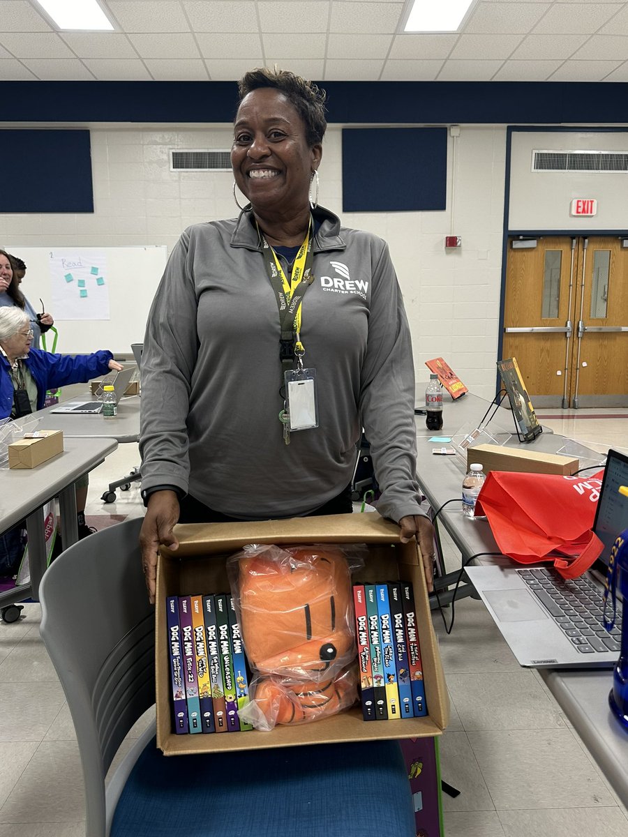 Thanks for a great day of learning and my prize 🏆 📚 <a href="/APSMediaServ/">APS Media Services</a>