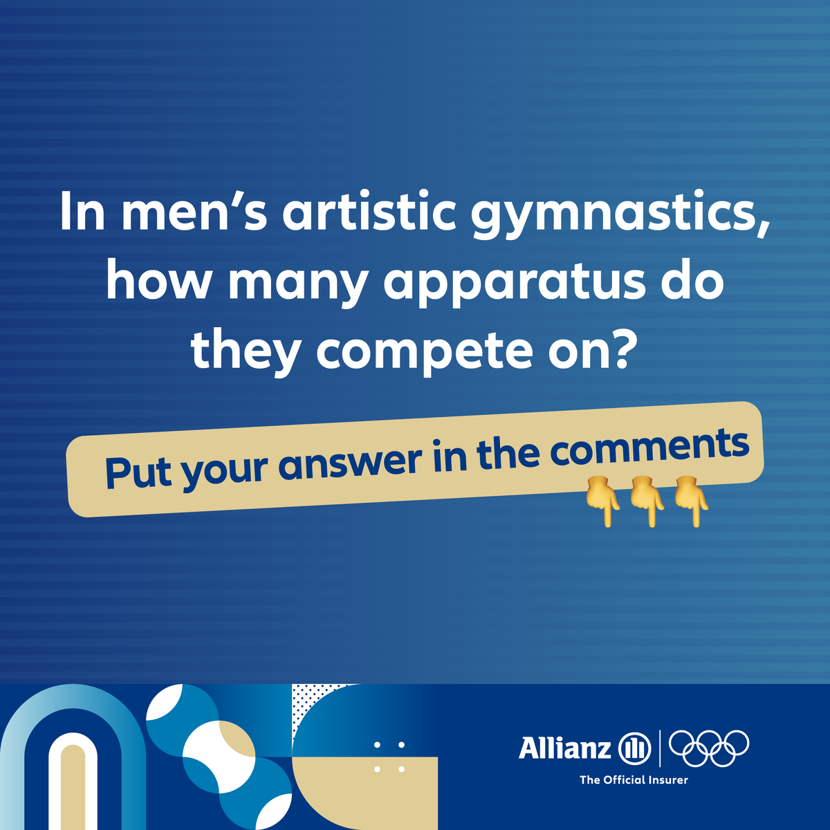 Olympics's tweet photo. How well do you know the routines, heroes and moves? Put your skills to the test and expand your gymnastics expertise. 🤸📚 Find out more here ➡️ https://t.co/a92PcRQSrP
#Gymnastics #GetReadyForTheBest #Paris2024 #Olympics #ReadyParisGo #Allianz @figymnastics https://t.co/boyHyA42Mj
