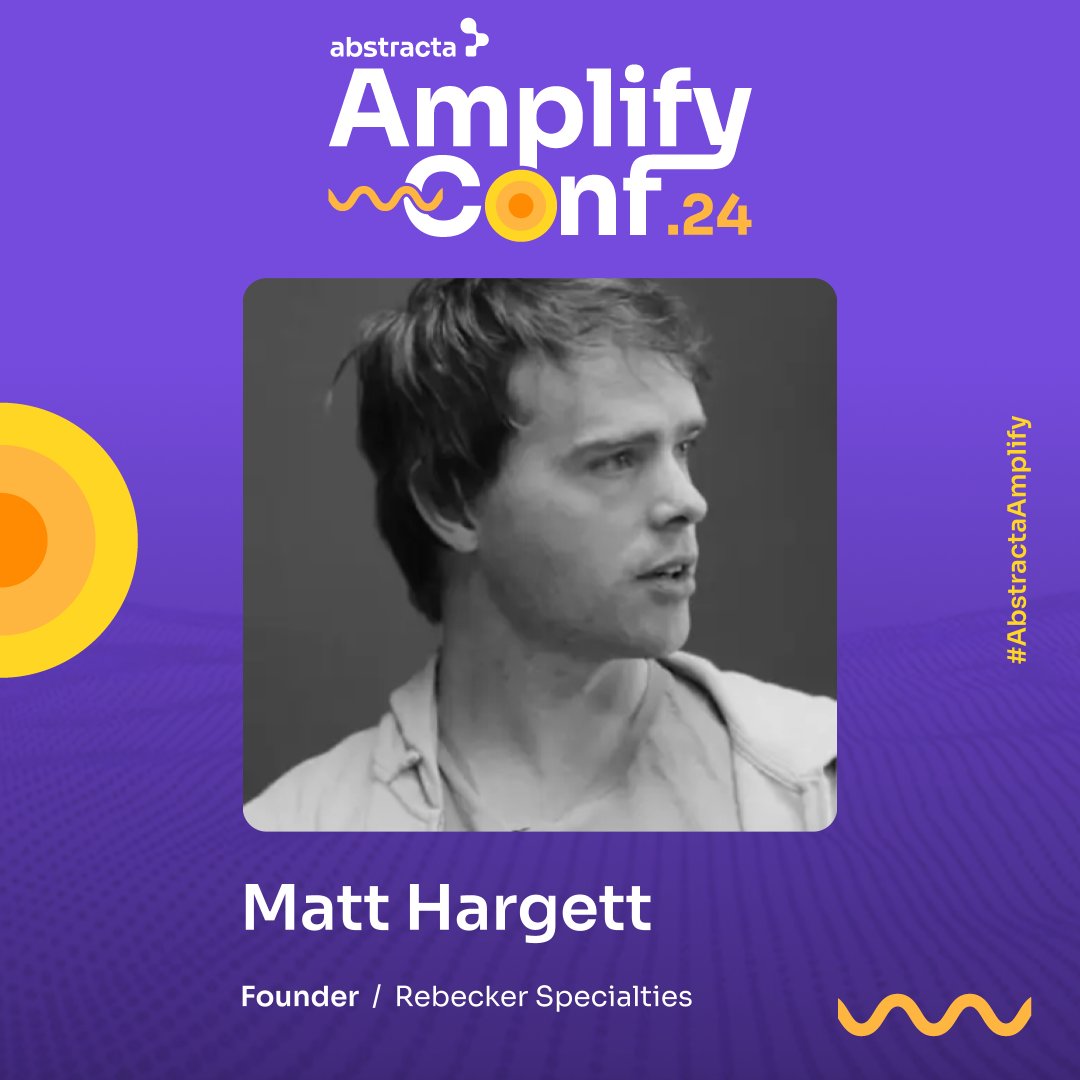 AbstractaUS's tweet photo. We're excited to welcome @syke, founder of Rebecker Specialties, to #AbstractaAmplify as a speaker! ๐
Get your tickets for three days ofย networking and sharing experiences in #Tulsa๐!
https://t.co/9hw6fH0liB https://t.co/wTnaONJywx